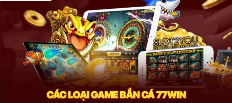 Game bắn cá 77win sở hữu giao diện sống động